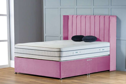 Jersey Wingback Divan Bed - Restium