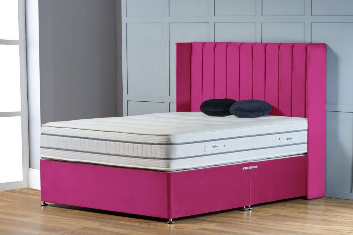 Jersey Wingback Divan Bed - Restium