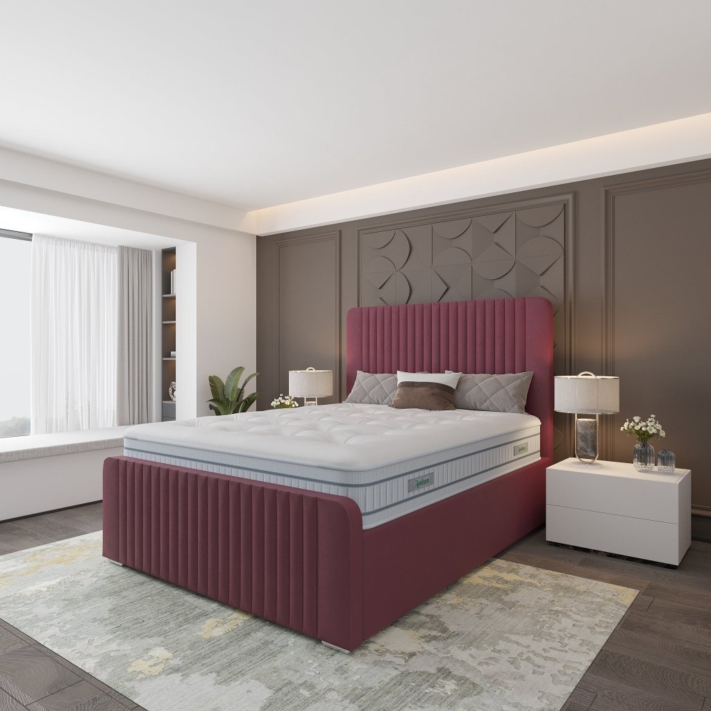 Lotus Upholstered Bed - Restium Beds