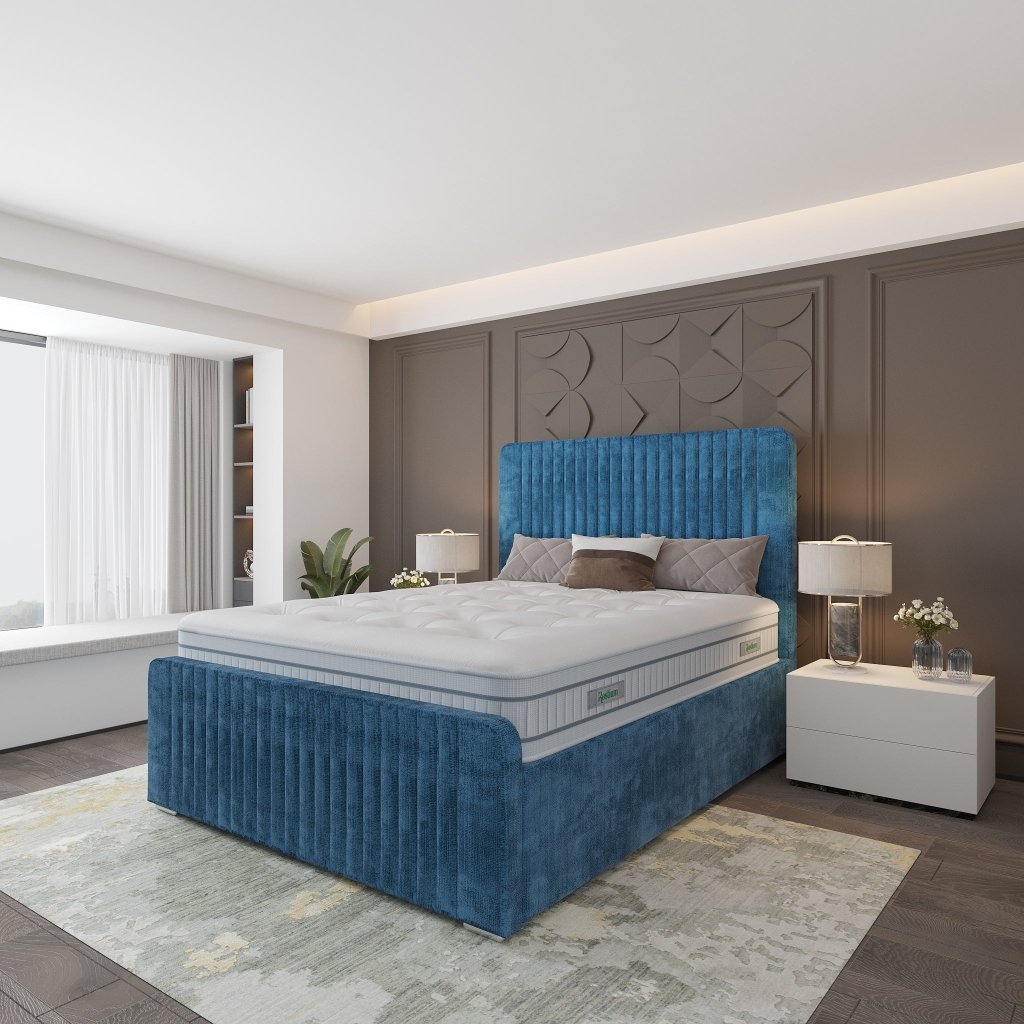 Lotus Upholstered Bed - Restium Beds