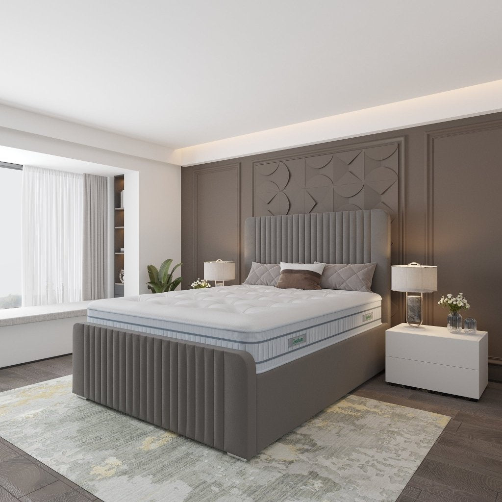Lotus Upholstered Bed - Restium Beds