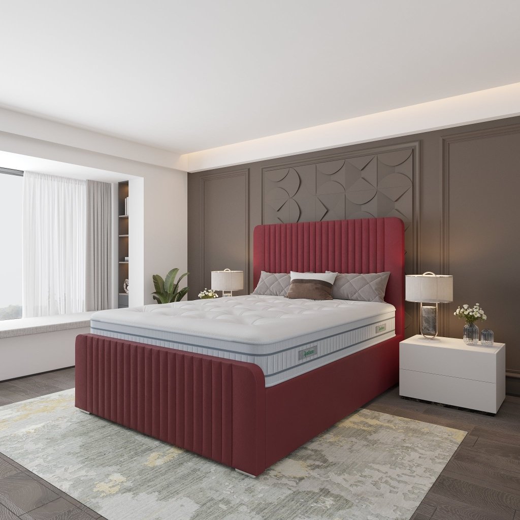 Lotus Upholstered Bed - Restium Beds