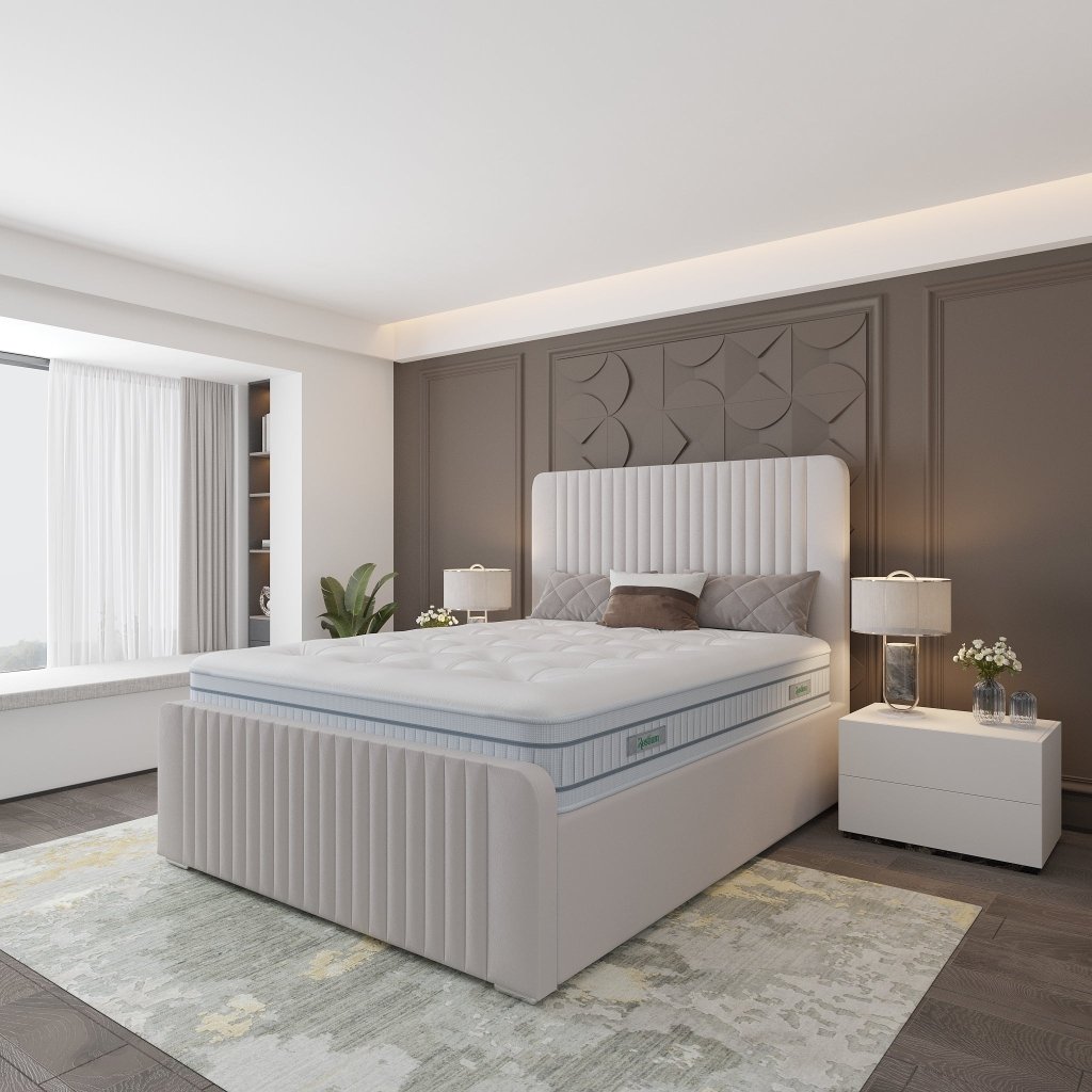 Lotus Upholstered Bed - Restium Beds
