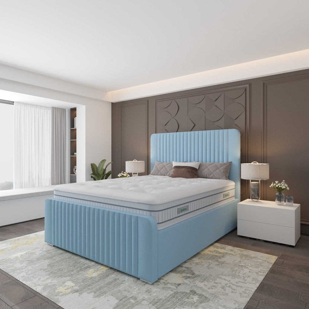 Lotus Upholstered Bed - Restium Beds