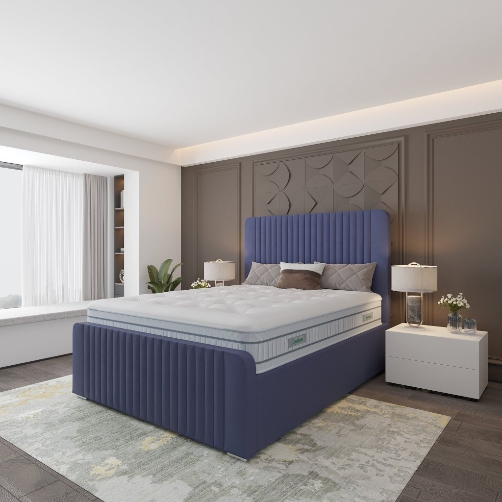 Lotus Upholstered Bed - Restium Beds