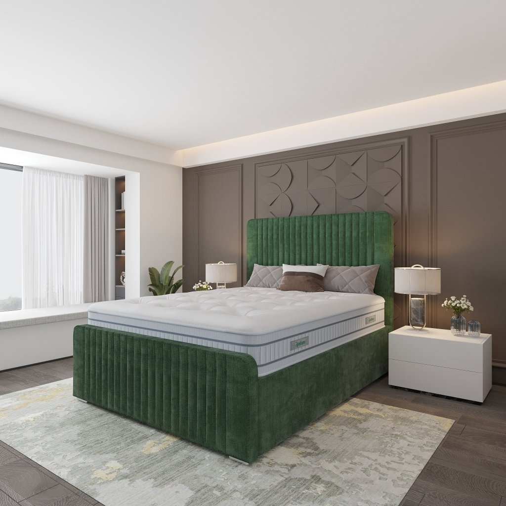 Lotus Upholstered Bed - Restium Beds