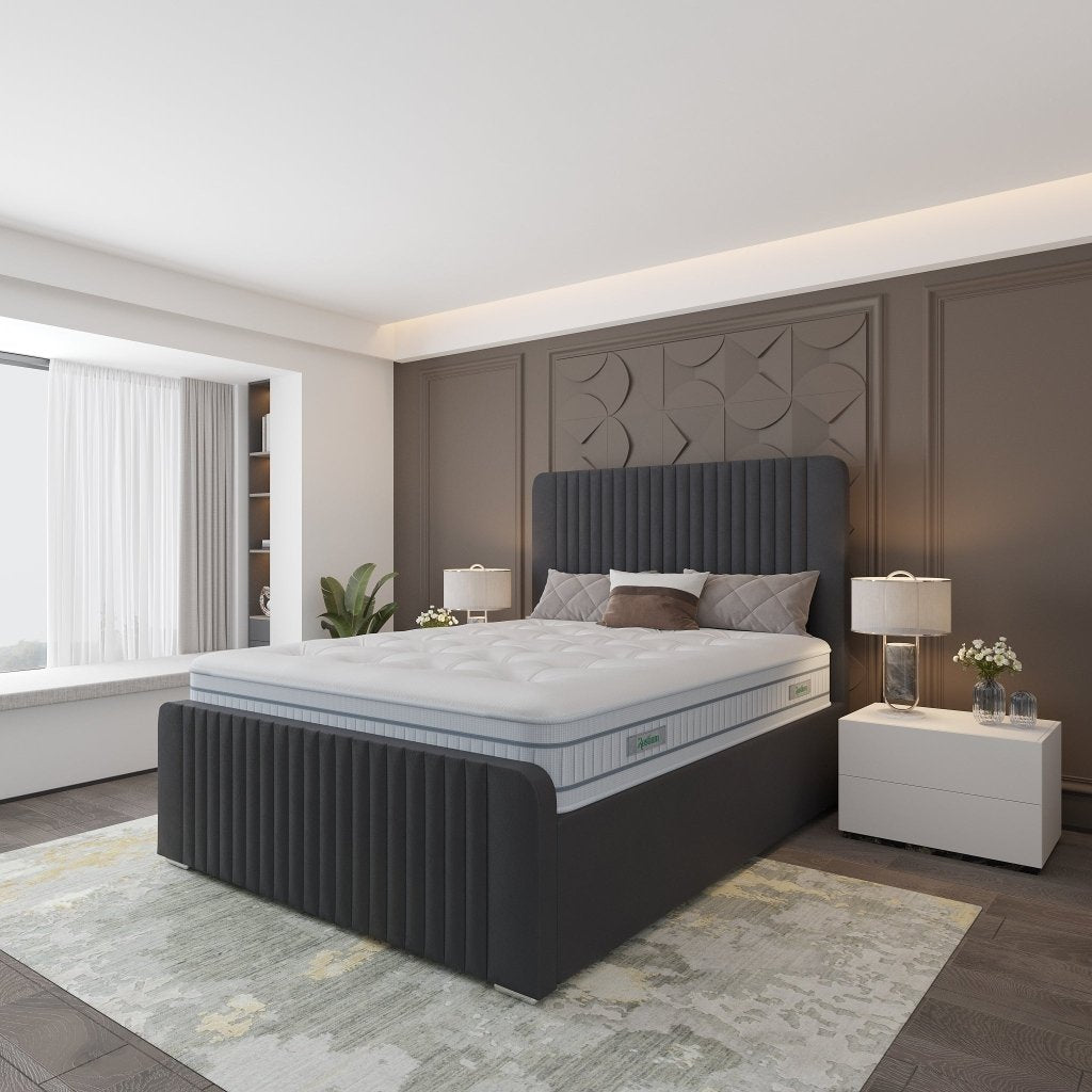 Lotus Upholstered Bed - Restium Beds
