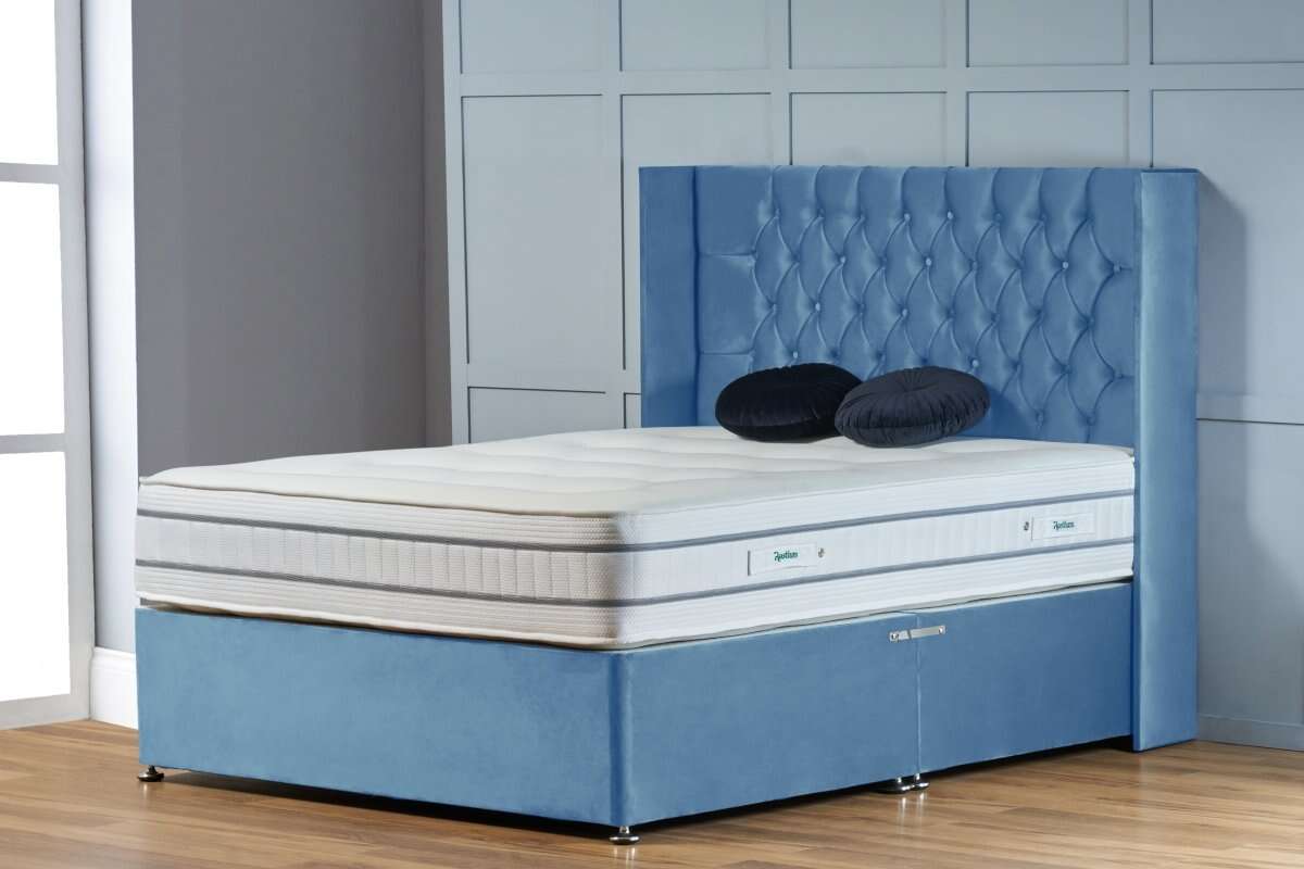 Lowa Wingback Divan Bed - Restium