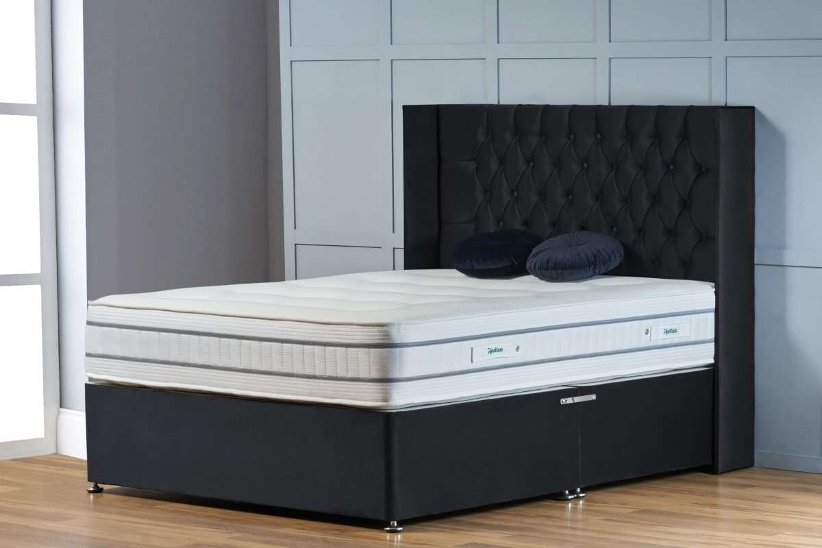 Lowa Wingback Divan Bed - Restium
