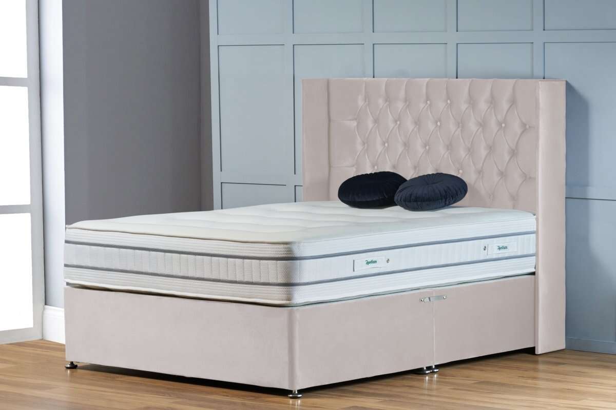 Lowa Wingback Divan Bed - Restium