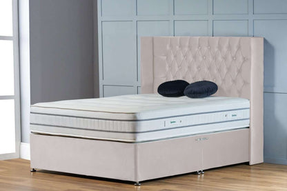 Lowa Wingback Divan Bed - Restium