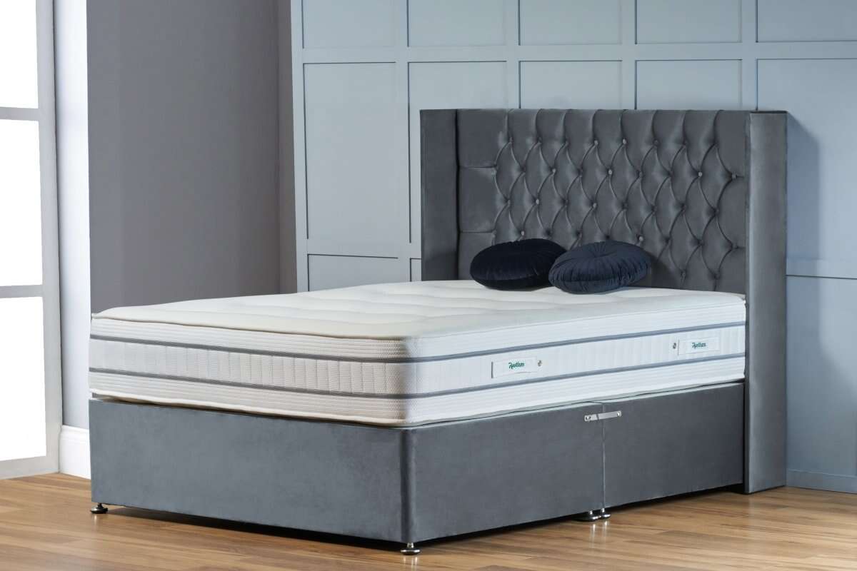 Lowa Wingback Divan Bed - Restium