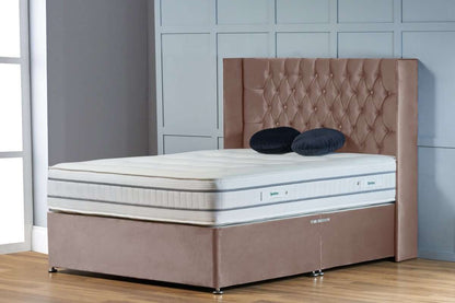 Lowa Wingback Divan Bed - Restium