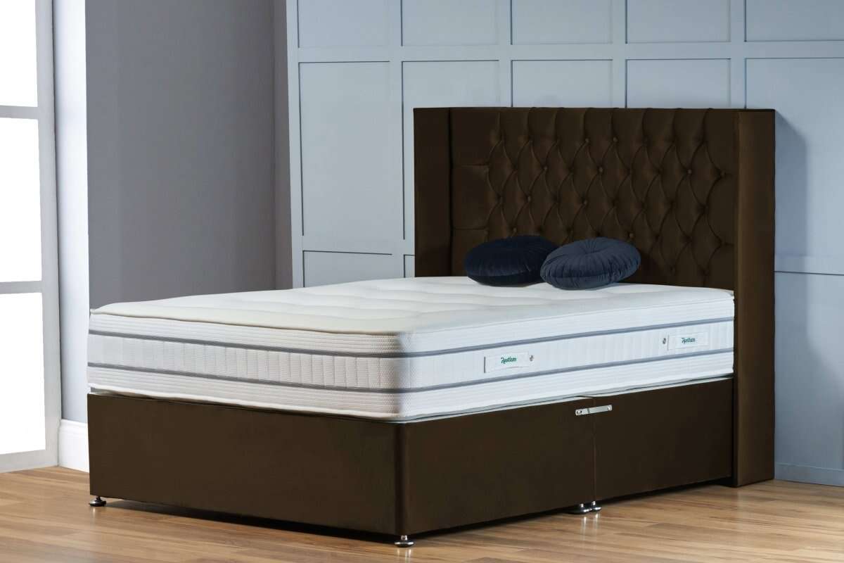 Lowa Wingback Divan Bed - Restium