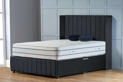 Saffron Wingback Divan Bed - Restium