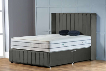 Saffron Wingback Divan Bed - Restium