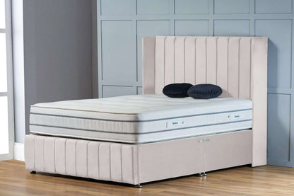 Saffron Wingback Divan Bed - Restium