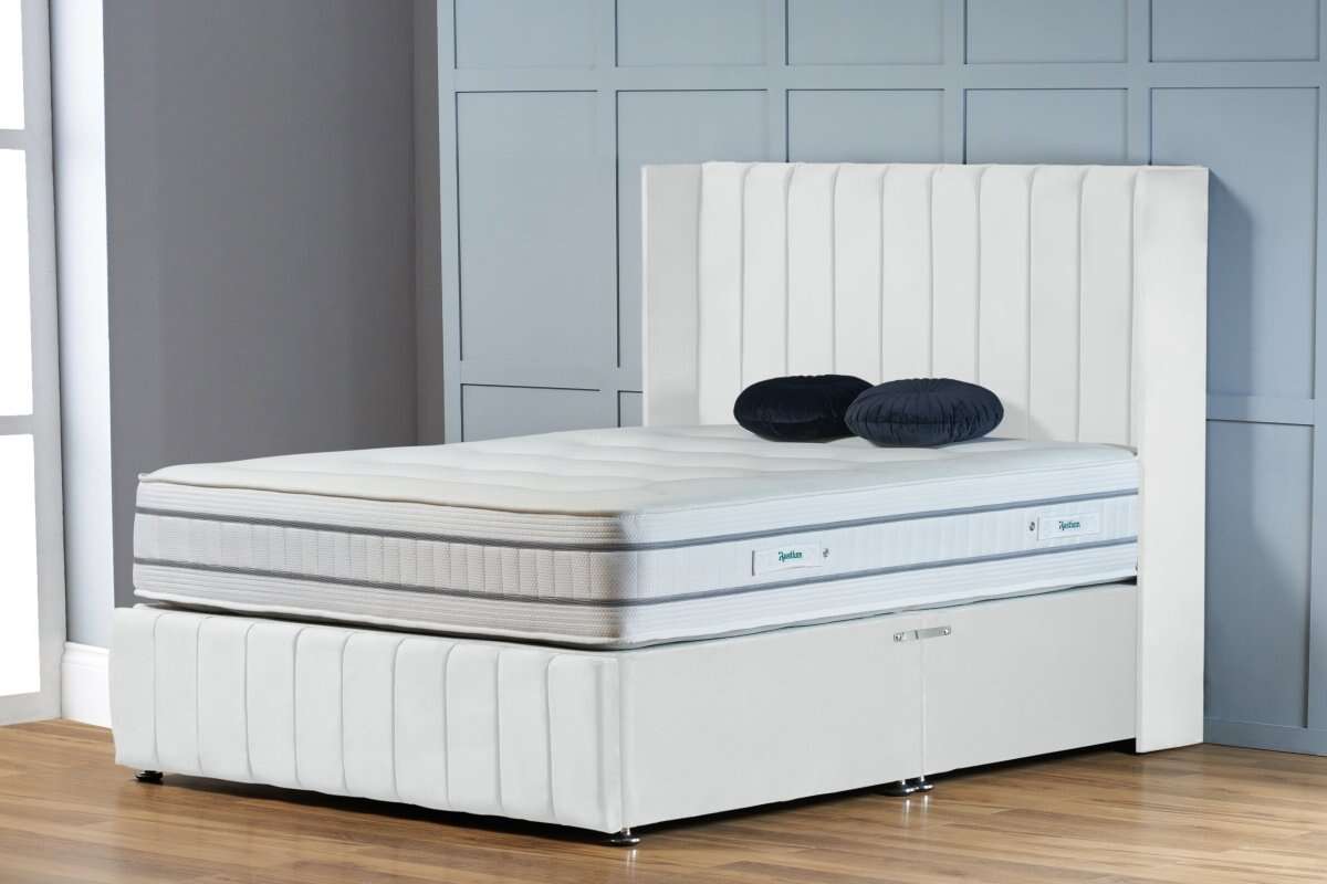 Saffron Wingback Divan Bed - Restium
