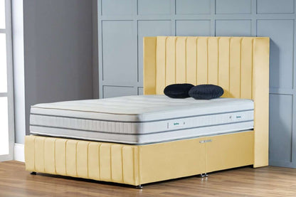 Saffron Wingback Divan Bed - Restium