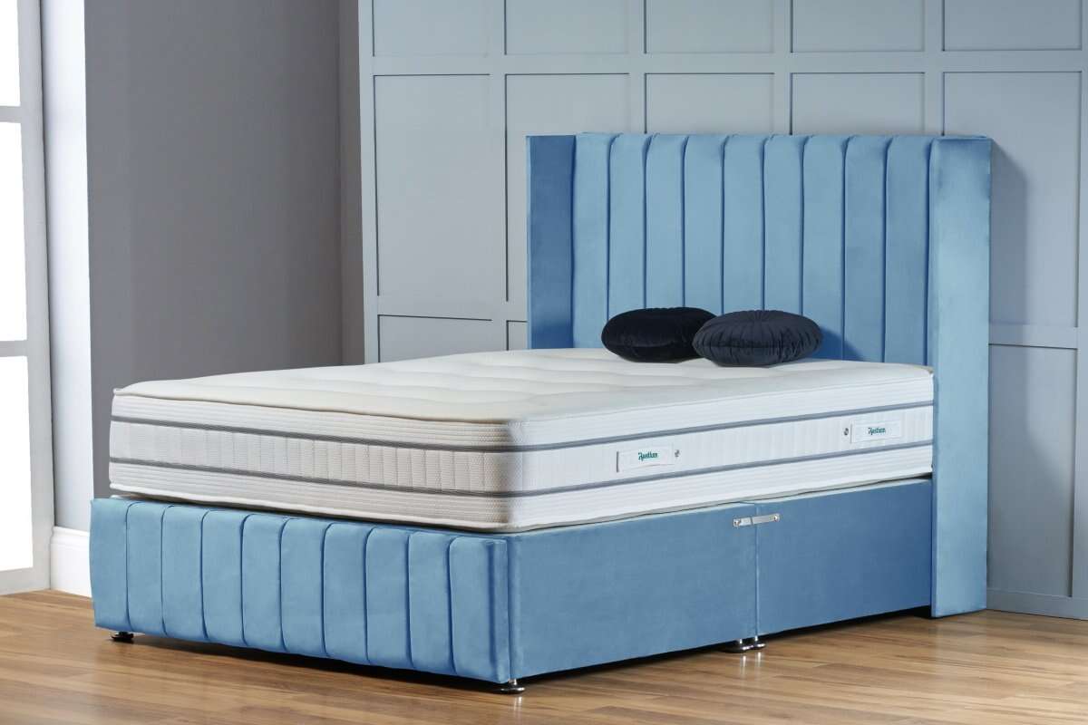 Saffron Wingback Divan Bed - Restium