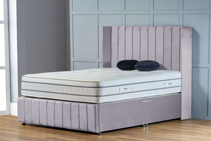 Saffron Wingback Divan Bed - Restium
